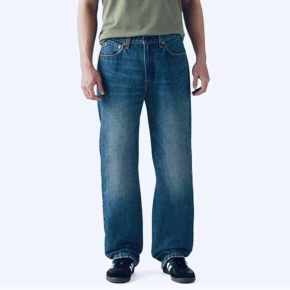 Levi’s 565 Medium Wash Loose Straight Leg Jeans Size 34 - Picture 5 of 12